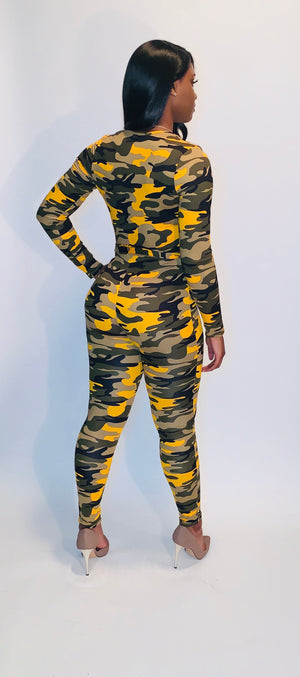 Camo Babe Jumpsuit